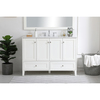 Elegant Decor 48 Inch Single Bathroom Vanity In White VF18048WH